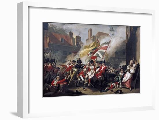 The Death of Major Peirson, 6 January 1781-John Singleton Copley-Framed Premium Giclee Print