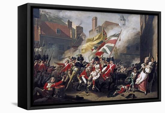 The Death of Major Peirson, 6 January 1781-John Singleton Copley-Framed Premier Image Canvas