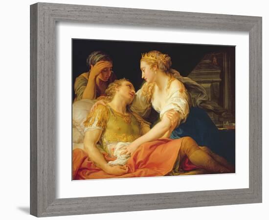 The Death of Marc Anthony, 1763-Pompeo Batoni-Framed Giclee Print