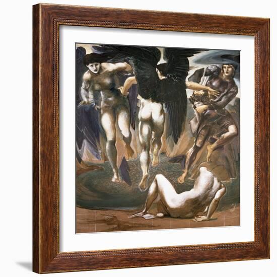 The Death of Medusa II, 1882-Edward Burne-Jones-Framed Giclee Print