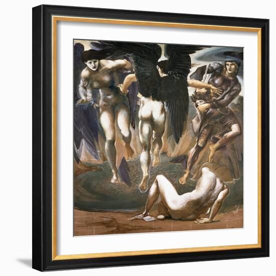 The Death of Medusa II, 1882-Edward Burne-Jones-Framed Giclee Print