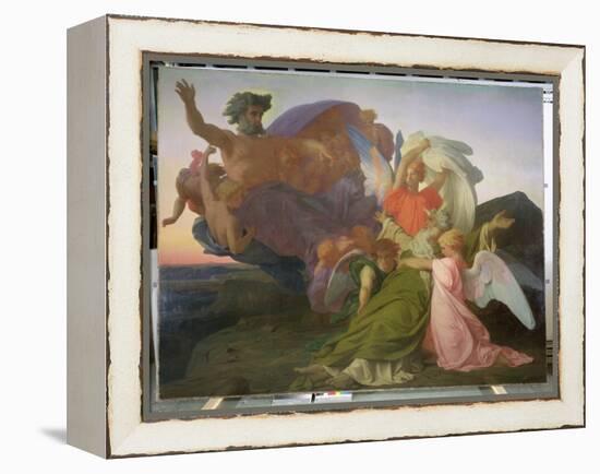 The Death of Moses, 1851 (Oil on Canvas) (See also 225067)-Alexandre Cabanel-Framed Premier Image Canvas