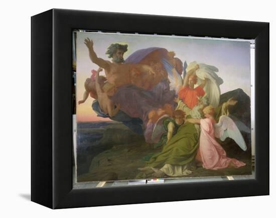 The Death of Moses, 1851 (Oil on Canvas) (See also 225067)-Alexandre Cabanel-Framed Premier Image Canvas