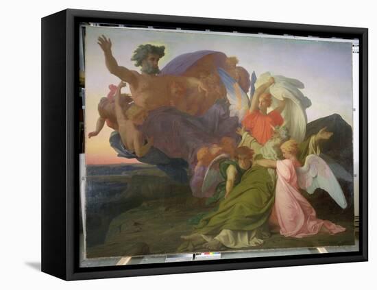 The Death of Moses, 1851 (Oil on Canvas) (See also 225067)-Alexandre Cabanel-Framed Premier Image Canvas