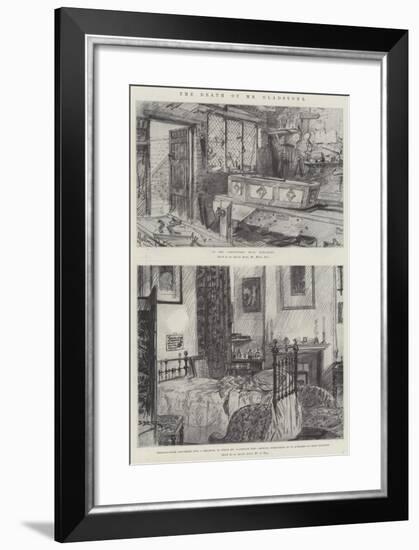 The Death of Mr Gladstone-Melton Prior-Framed Giclee Print