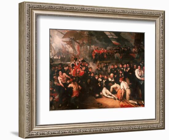 The Death of Nelson, 1806-Benjamin West-Framed Giclee Print