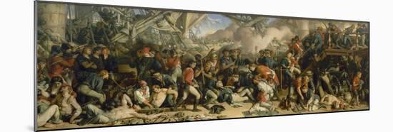 The Death of Nelson, 1859-1864-Daniel Maclise-Mounted Giclee Print