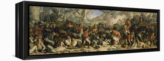 The Death of Nelson, 1859-1864-Daniel Maclise-Framed Premier Image Canvas