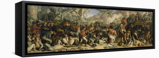 The Death of Nelson, 1859-1864-Daniel Maclise-Framed Premier Image Canvas