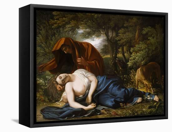 The Death of Procris, 1770, Retouched 1803-Benjamin West-Framed Premier Image Canvas