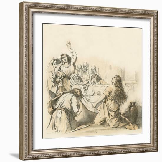 The Death of Samuel-null-Framed Giclee Print