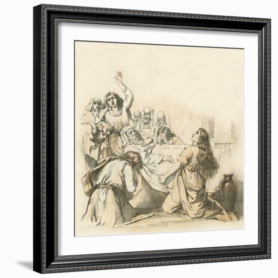 The Death of Samuel-null-Framed Giclee Print