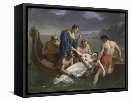 The Death of Sappho, 1819-Pierre Antoine Augustin Vafflard-Framed Premier Image Canvas