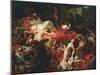 The Death of Sardanapalus, 1844 (Oil on Canvas)-Ferdinand Victor Eugene Delacroix-Mounted Giclee Print