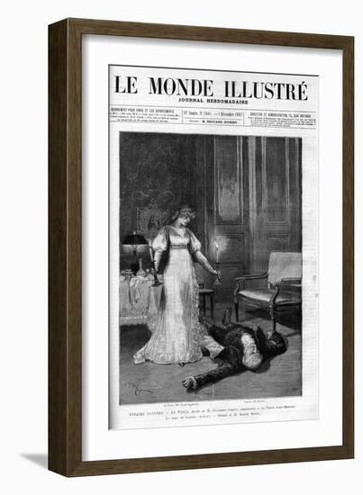 The Death of Scarpia-Adrien Emmanuel Marie-Framed Giclee Print