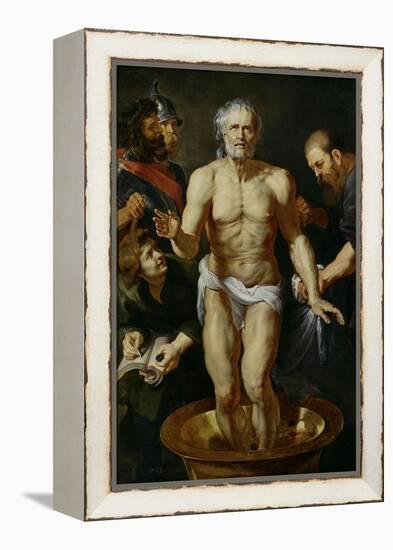 The Death of Seneca, 1612-1615-Peter Paul Rubens-Framed Premier Image Canvas