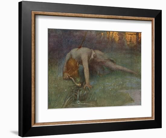 The Death of Siegfried-Hermann Hendrich-Framed Giclee Print