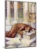 The death of Sir Lancelot-Walter Crane-Mounted Giclee Print