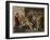 The death of Socrates, Greek philosopher (470?-399 BC)-French School-Framed Giclee Print