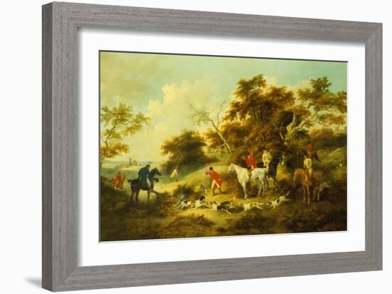 The Death of the Fox-George Morland-Framed Giclee Print