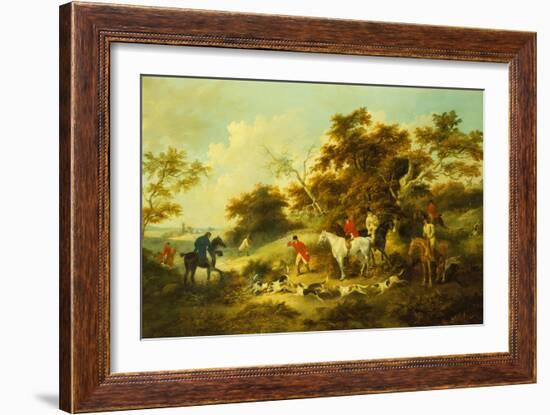 The Death of the Fox-George Morland-Framed Giclee Print