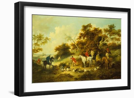 The Death of the Fox-George Morland-Framed Giclee Print