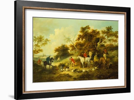 The Death of the Fox-George Morland-Framed Giclee Print