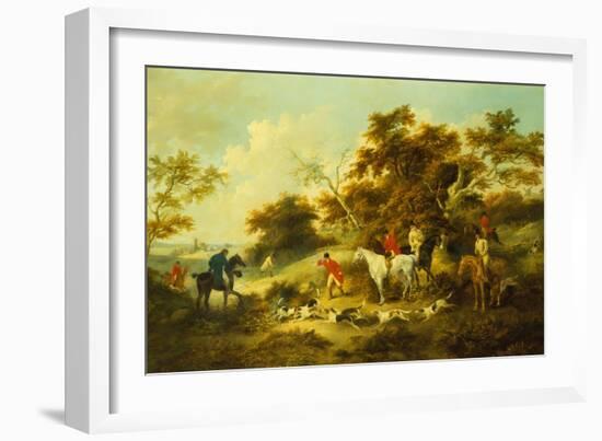 The Death of the Fox-George Morland-Framed Giclee Print