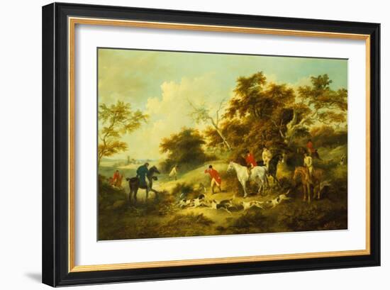 The Death of the Fox-George Morland-Framed Giclee Print