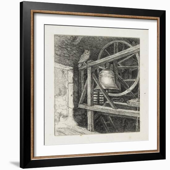 The Death of the Old Year-John Everett Millais-Framed Giclee Print