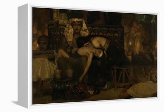 The Death of the Pharaohs Firstborn Son, 1872-Sir Lawrence Alma-Tadema-Framed Premier Image Canvas