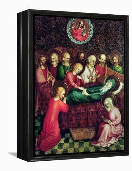 The Death of the Virgin, 1450 (Oil on Panel)-German School-Framed Premier Image Canvas