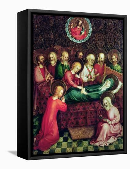 The Death of the Virgin, 1450 (Oil on Panel)-German School-Framed Premier Image Canvas