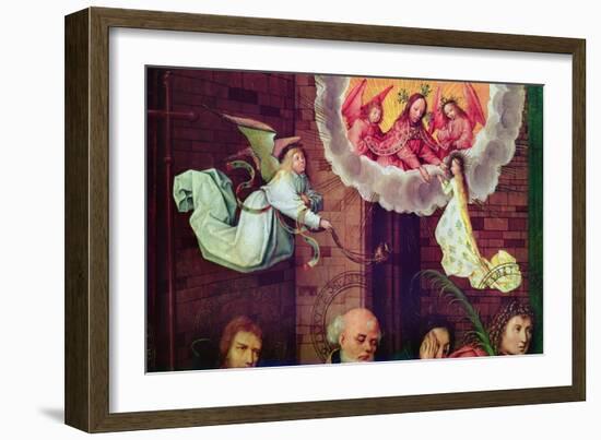 The Death of the Virgin (Detail)-Hans Holbein the Elder-Framed Giclee Print