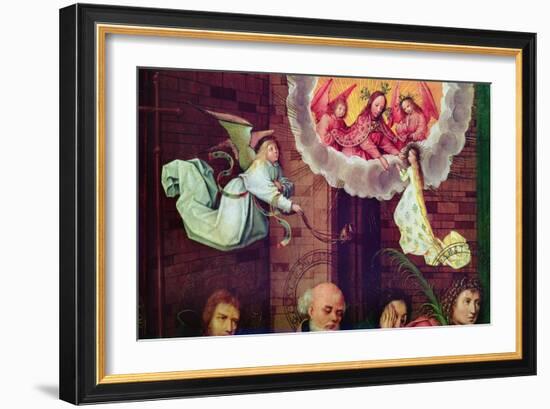 The Death of the Virgin (Detail)-Hans Holbein the Elder-Framed Giclee Print