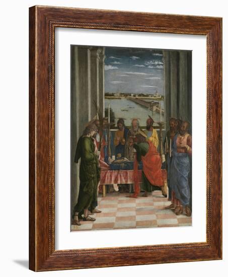 The Death of the Virgin-Andrea Mantegna-Framed Giclee Print