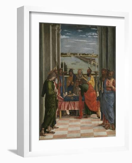 The Death of the Virgin-Andrea Mantegna-Framed Giclee Print