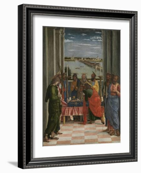 The Death of the Virgin-Andrea Mantegna-Framed Giclee Print