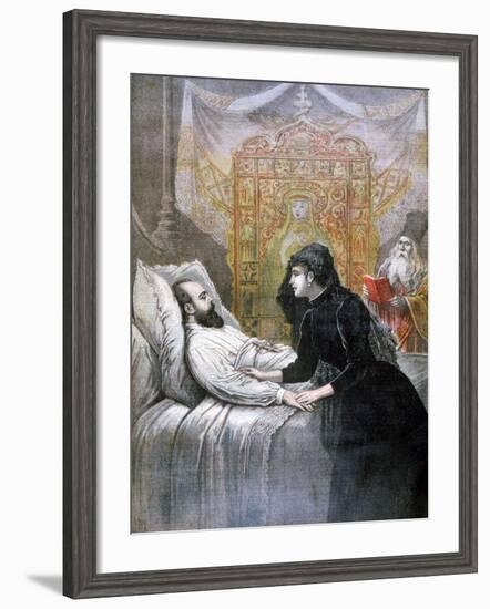 The Death of Tsar Alexander III of Russia, 1894-Henri Meyer-Framed Giclee Print