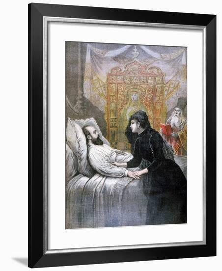 The Death of Tsar Alexander III of Russia, 1894-Henri Meyer-Framed Giclee Print
