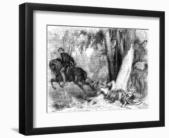 The Death of William Rufus, 1100-Dupre-Framed Giclee Print