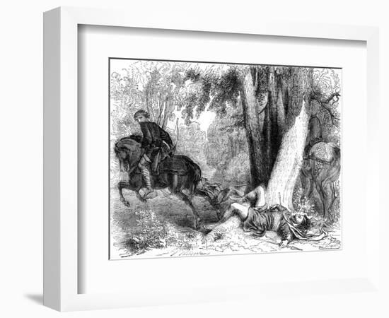 The Death of William Rufus, 1100-Dupre-Framed Giclee Print