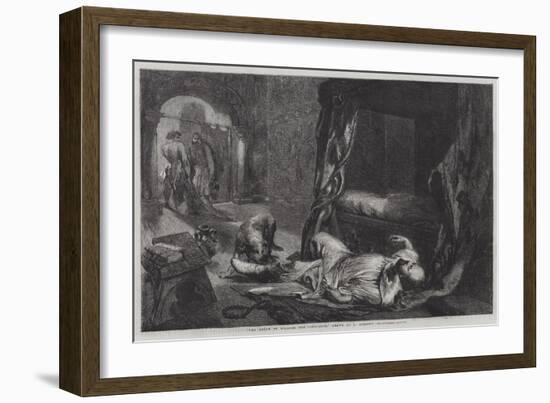 The Death of William the Conqueror-Sir John Gilbert-Framed Giclee Print