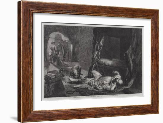 The Death of William the Conqueror-Sir John Gilbert-Framed Giclee Print