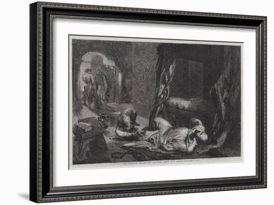 The Death of William the Conqueror-Sir John Gilbert-Framed Giclee Print