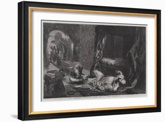 The Death of William the Conqueror-Sir John Gilbert-Framed Giclee Print