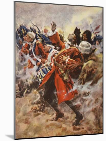 The Death of Wolfe-Arthur C. Michael-Mounted Giclee Print