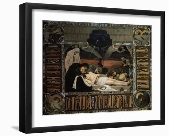 The Death Shroud, 1896-Viktor Mikhaylovich Vasnetsov-Framed Giclee Print