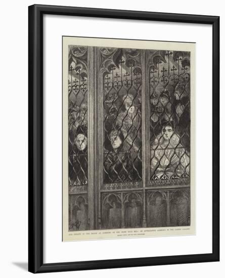 The Debate in the House of Commons on the Home Rule Bill-Charles Paul Renouard-Framed Giclee Print