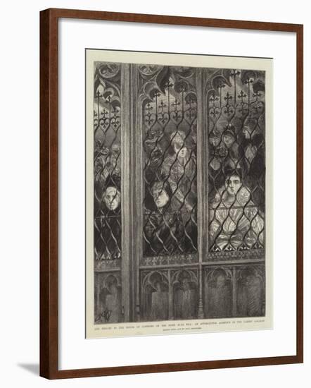 The Debate in the House of Commons on the Home Rule Bill-Charles Paul Renouard-Framed Giclee Print